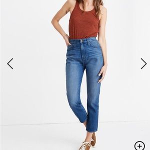 Madewell curvy mom jeans plus size